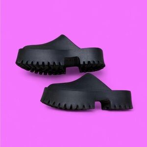 Black Platform Jeffrey Campbell Clogs